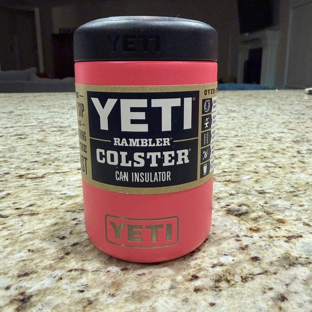 YETI Rambler Colster Can Insulator - Coral